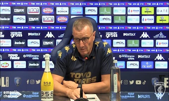 Andreazzoli: "Non sono soddisfatto della squadra"