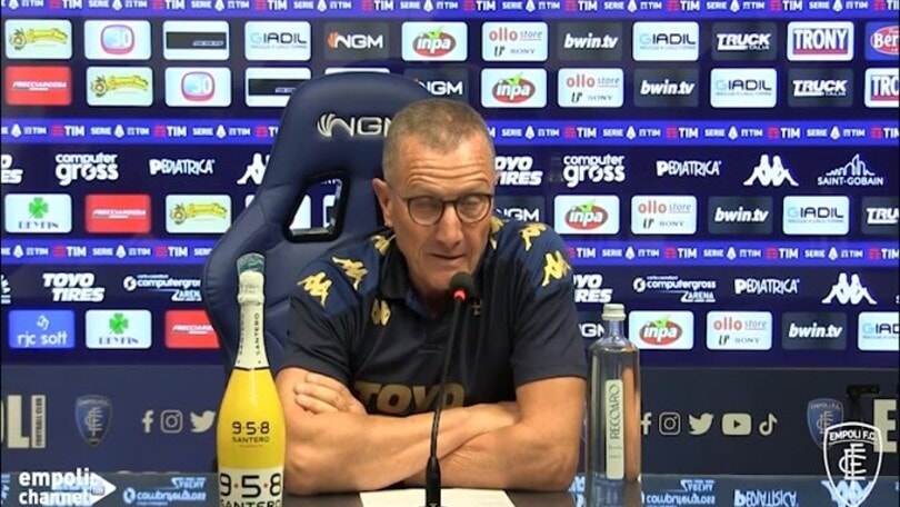 Andreazzoli: "Contento ed orgoglioso di fare 100 panchine con l'Empoli"