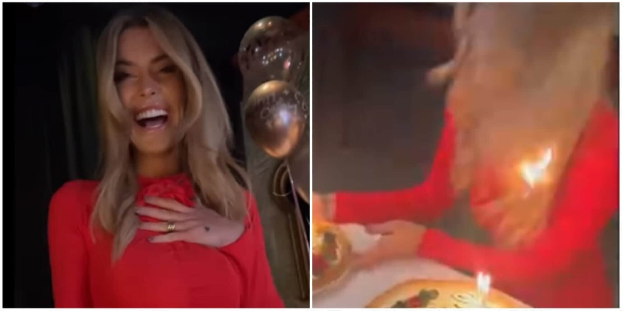 Sophie Codegoni e il compleanno a sorpresa: ma i capelli vanno a fuoco!