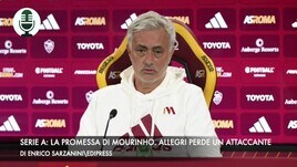 Serie A: la promessa di Mourinho. Allegri perde un attaccante