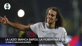 La Lazio sbanca Empoli. La Fiorentina è quarta