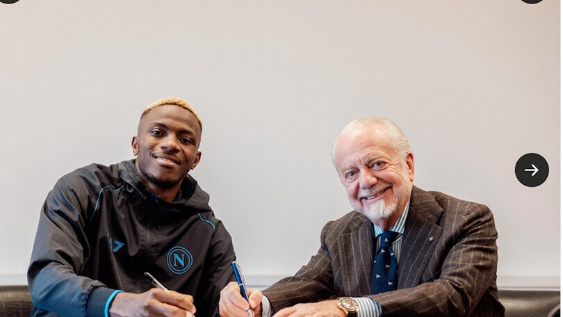 Ufficiale: Napoli-Osimhen, avanti fino al 2026