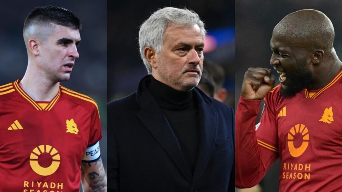 Roma-Napoli, la formazione ufficiale di Mourinho