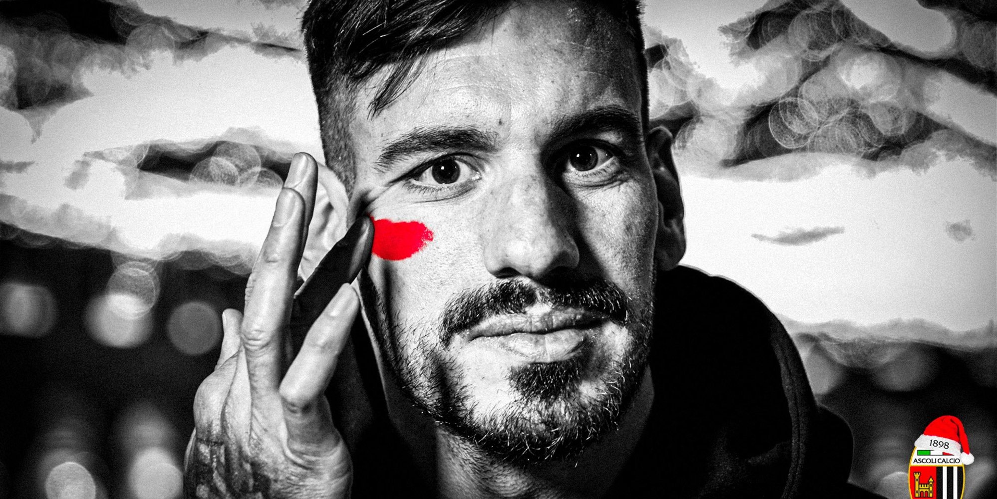 A Natale l'Ascoli Calcio canta contro la violenza di genere