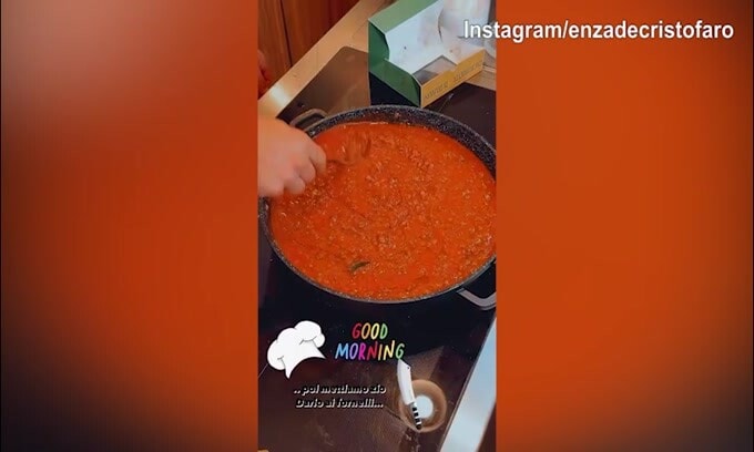 Casa D'Ambrosio, ai fornelli spunta....Dario