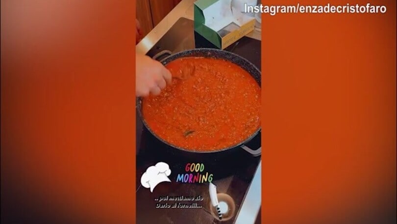 Casa D'Ambrosio, ai fornelli spunta....Dario