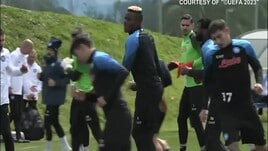 Napoli, permesso per Osimhen: l'attaccante vola in Nigeria