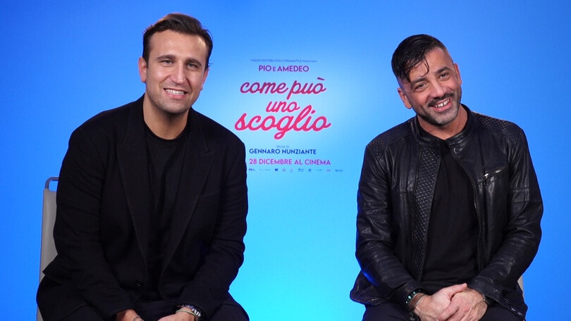 Come può uno scoglio, l'intervista a Pio e Amedeo