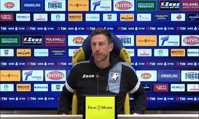 Di Francesco: "Con la Lazio per fare punti"
