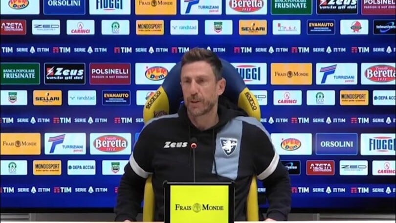 Di Francesco: "Con la Lazio per fare punti"