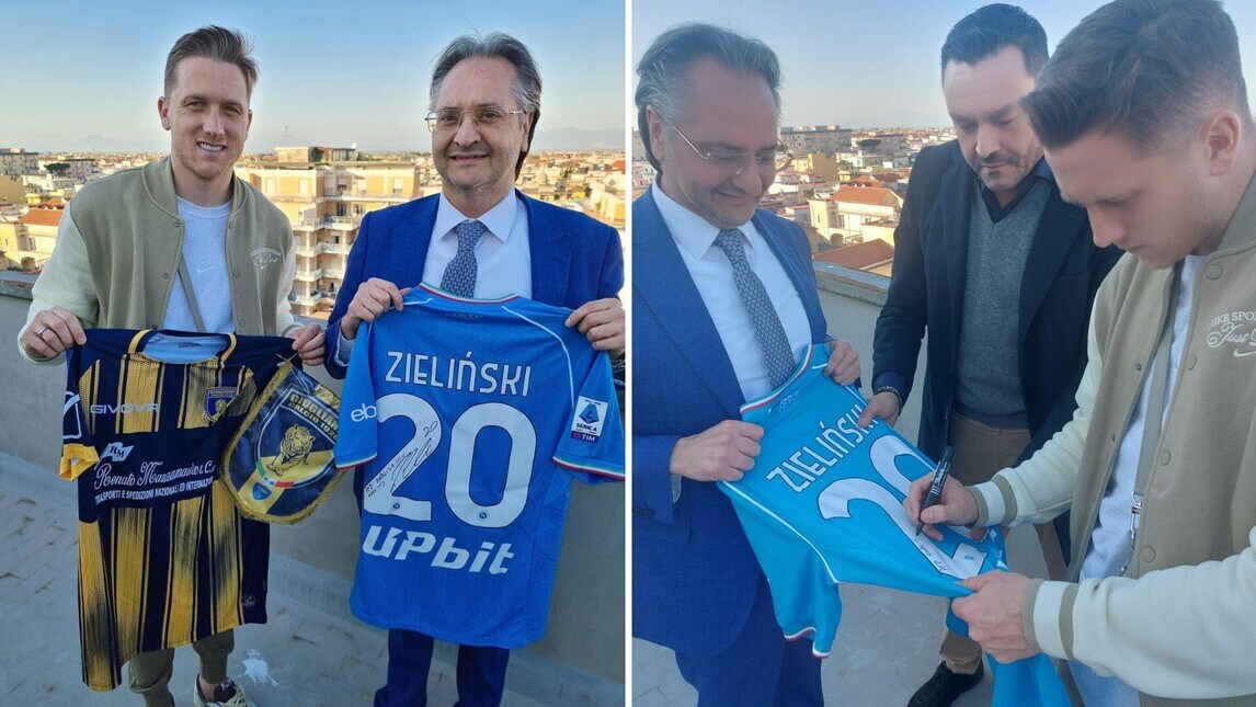 Napoli, Zielinski cittadino italiano: le foto della cerimonia