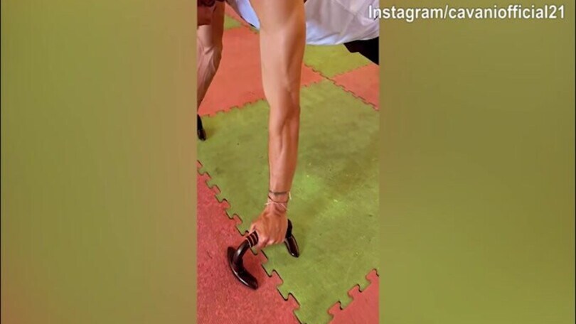 Boca Juniors, Cavani si allena in attesa della ripartenza