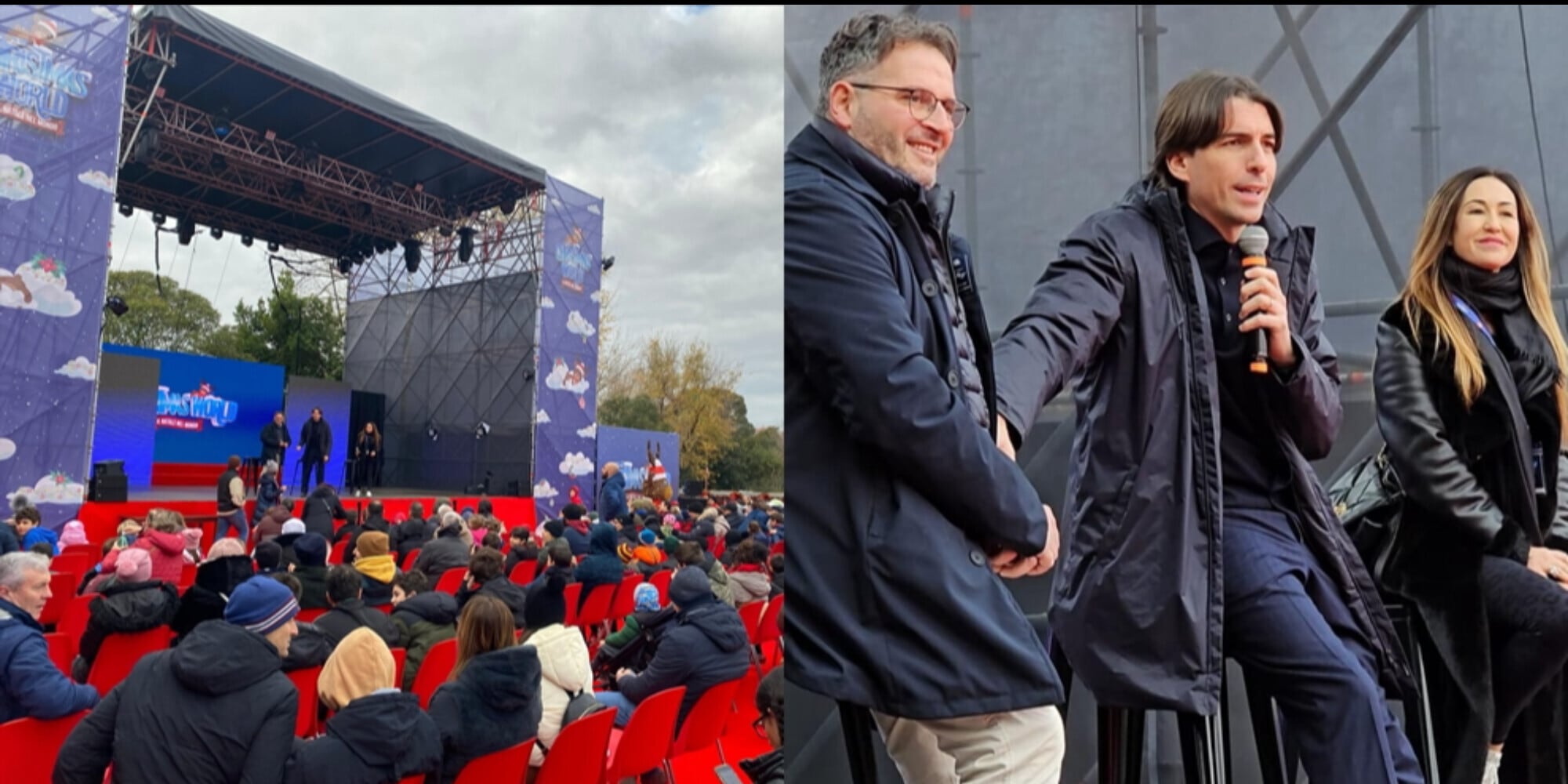 La Lux Eventi illumina il Christmas World: ospite la Federazione di Rugby del Lazio