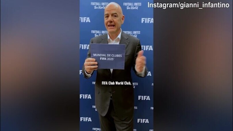 Mondiale per Club, Infantino annuncia l'Inter: "Benvenuti e complimenti"