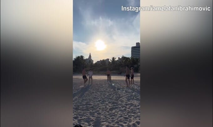 Milan in crisi, Ibra re in spiaggia a Miami