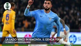 Lazio, vittoria in rimonta. Il Genoa ferma l'Inter
