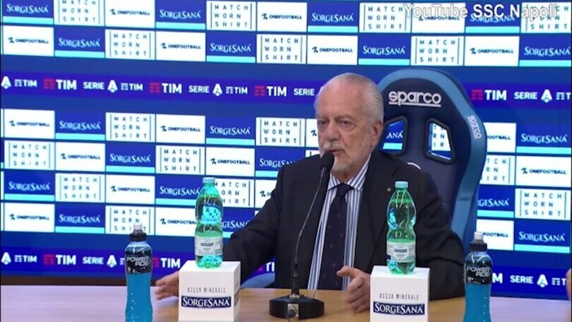 De Laurentiis si assume le colpe: "La responsabilità è mia"