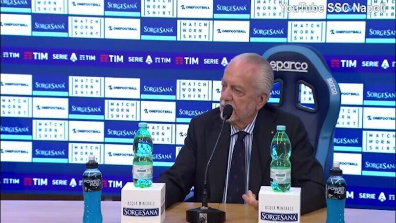 De Laurentiis, attacco a Gravina e Rocchi: "Manca equità"
