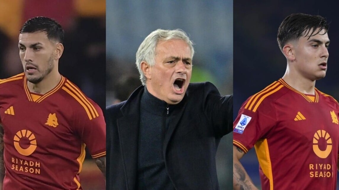Roma, la formazione ufficiale di Mourinho contro la Juve
