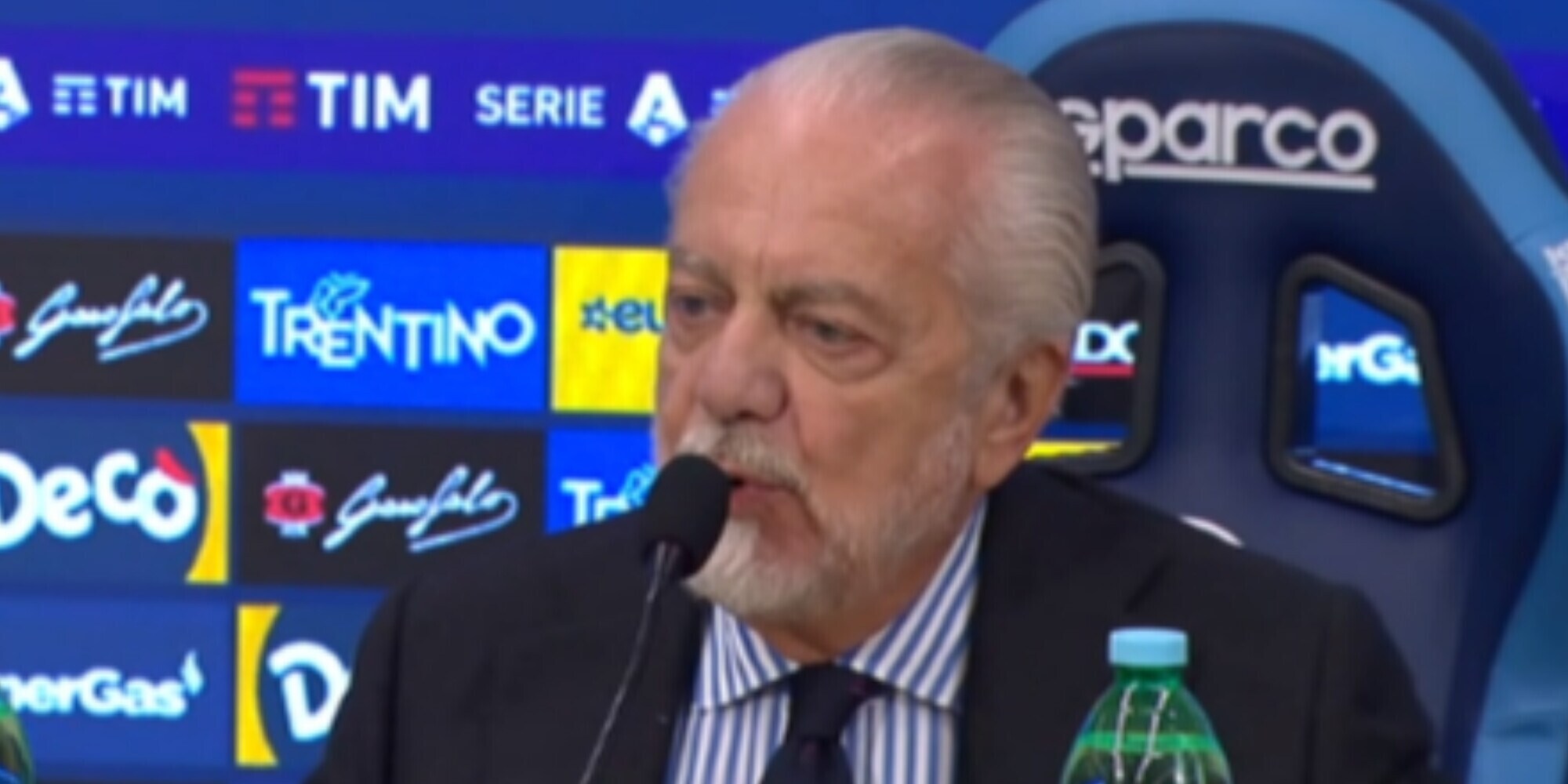 De Laurentiis dopo Napoli-Monza: rivivi la diretta della conferenza stampa