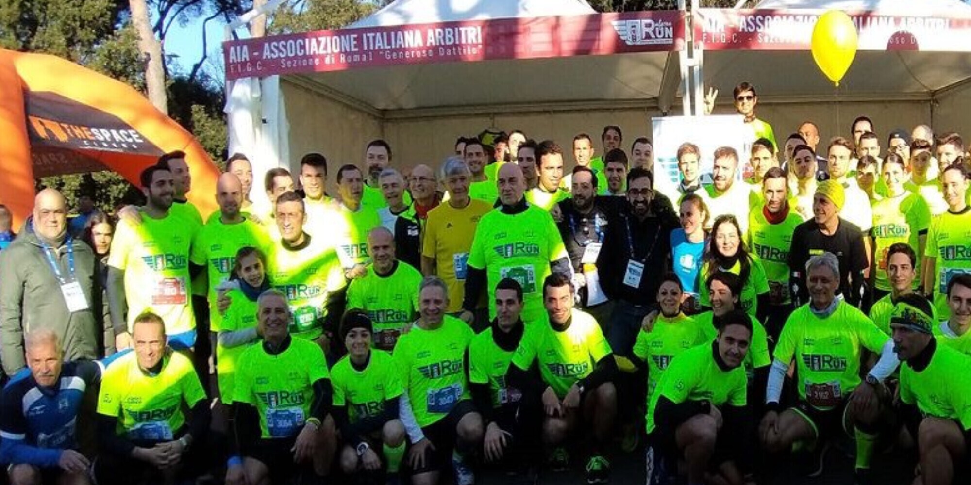 Anche gli arbitri di calcio all'Atleticom We Run Rome 2023