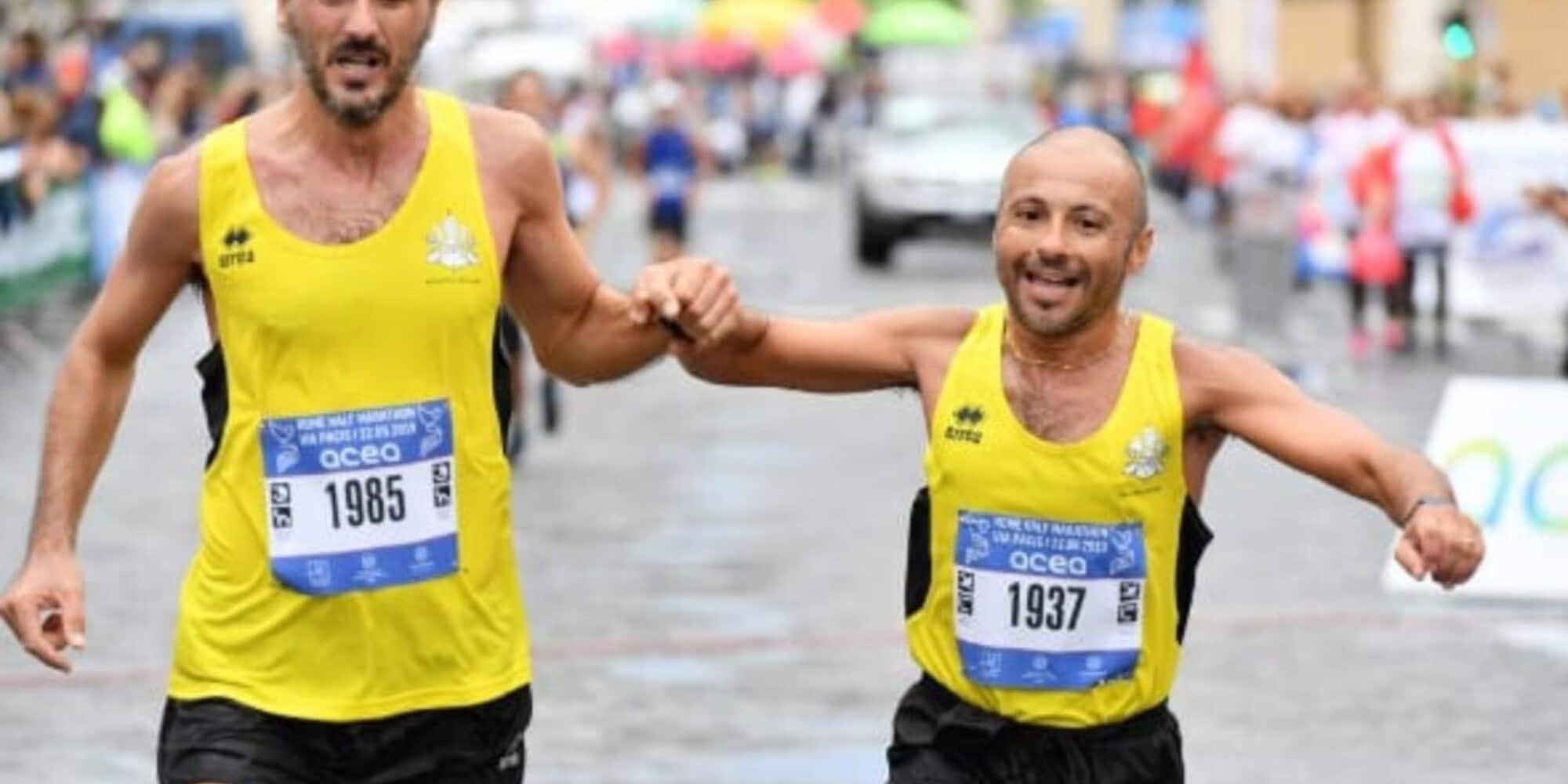 Athletica Vaticana: davanti alla FAO la preghiera per la pace nell’ultima corsa del 2023