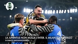 La Juventus non molla l'Inter. Il Milan torna terzo