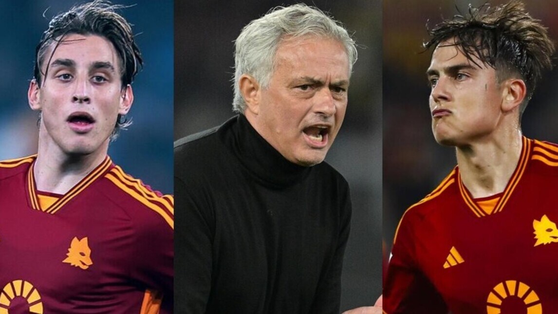 Roma-Atalanta, la formazione ufficiale di Mourinho