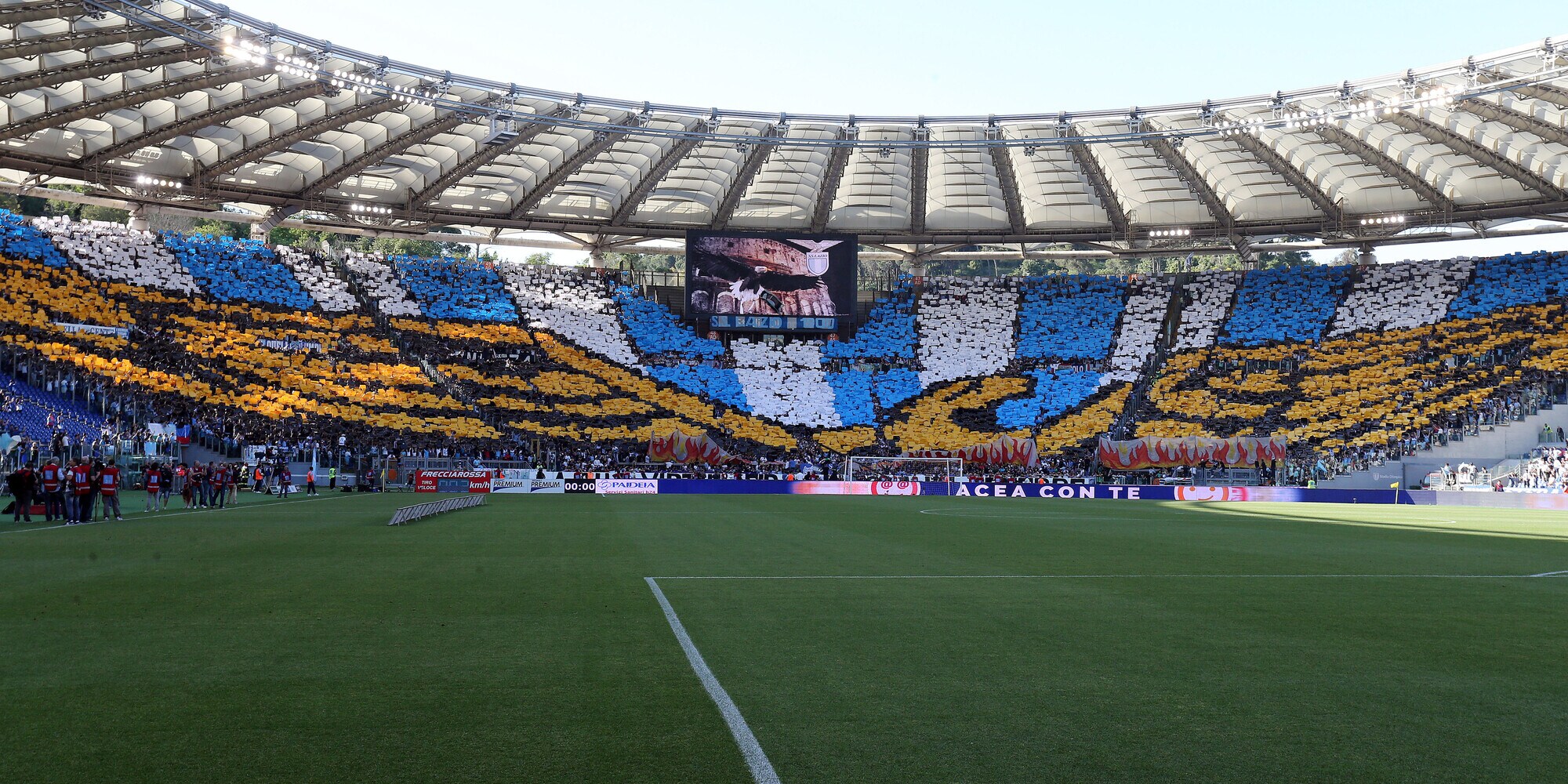 Quando il derby era...Il Derby: le coreografie più belle della Lazio