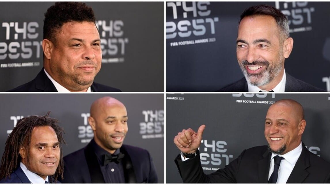 Da Ronaldo a Djorkaeff: parata di stelle ai Best Fifa Football Awards