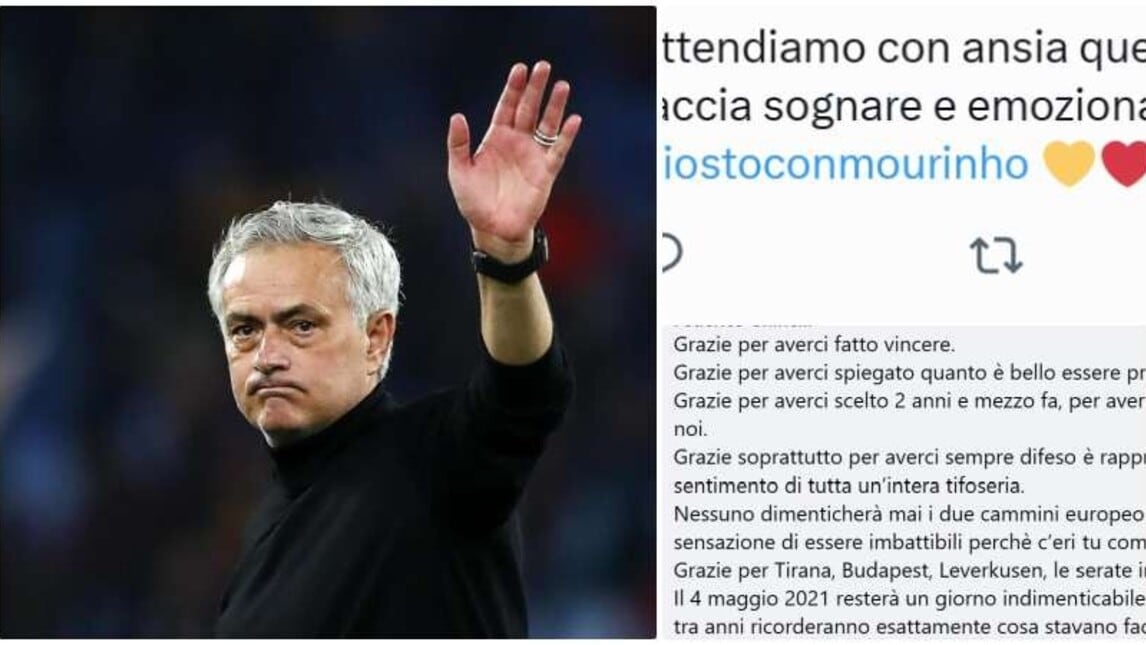 Esonero Mourinho, i tifosi si dividono sui social