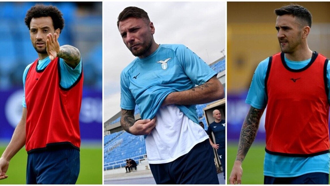 Supercoppa, Lazio pronta per l'Inter: l'allenamento della vigilia a Riyad