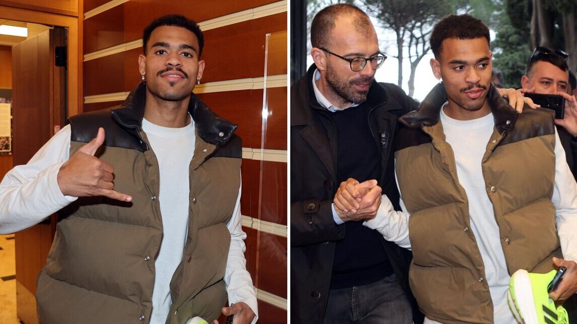 Napoli, visite mediche per Ngonge: le foto da Villa Stuart