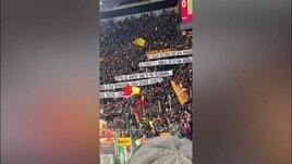 La Curva Sud omaggia Mourinho: parte il coro di tutto lo stadio