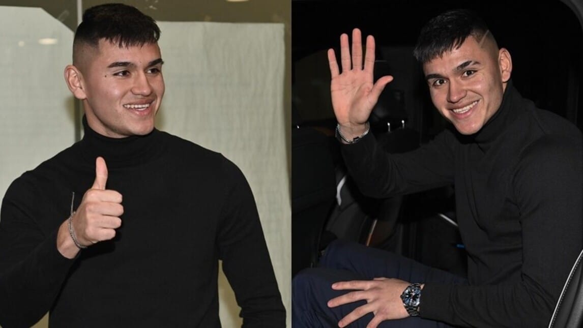 Juve, ecco Alcaraz: le foto dell'arrivo a Torino