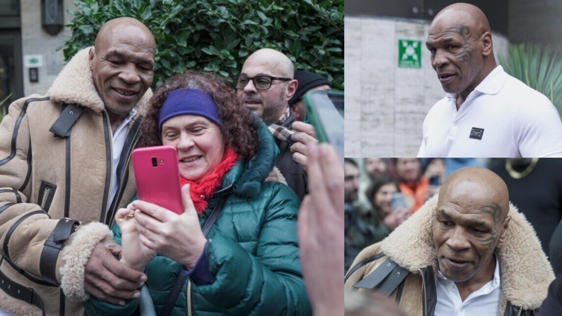 Fan in delirio per Mike Tyson: ecco perché è a Torino