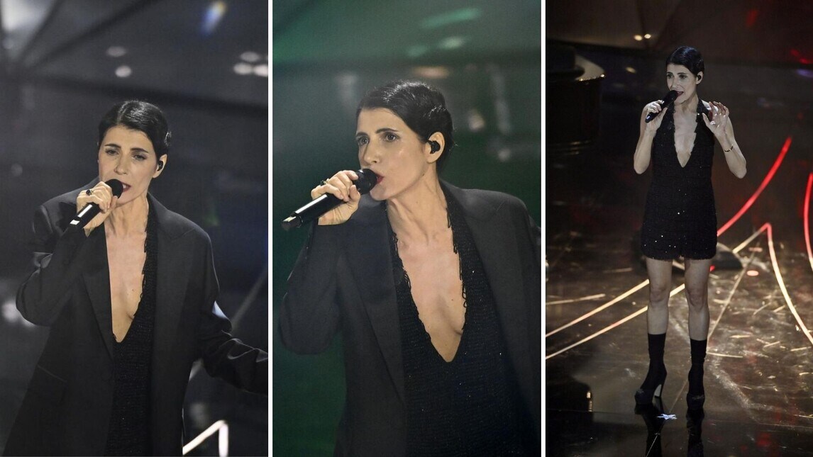 Incidente sexy per Giorgia a Sanremo 2024