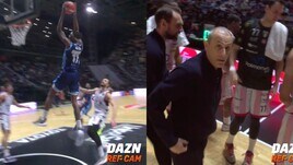 Le immagini della Dazn Ref Cam