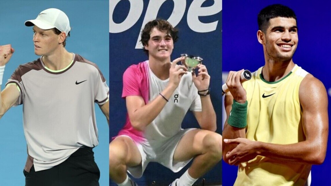 Da Sinner a Fonseca passando per Alcaraz: i più giovani vincitori in un tornero Atp