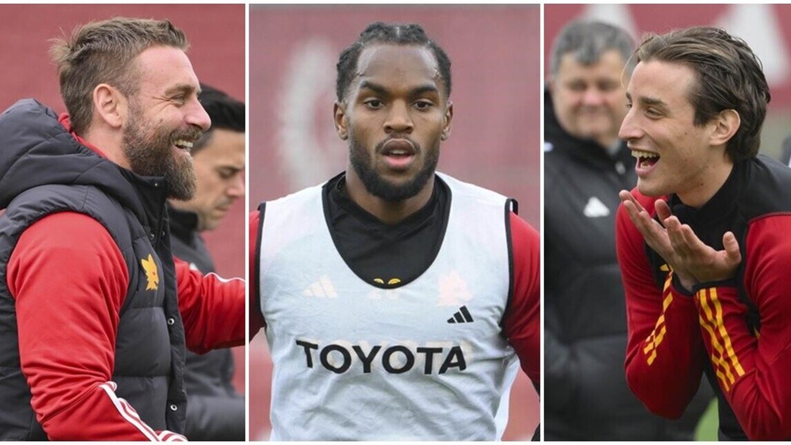 Roma, sorrisi a Trigoria dopo il tris al Torino. E Renato Sanches scalpita