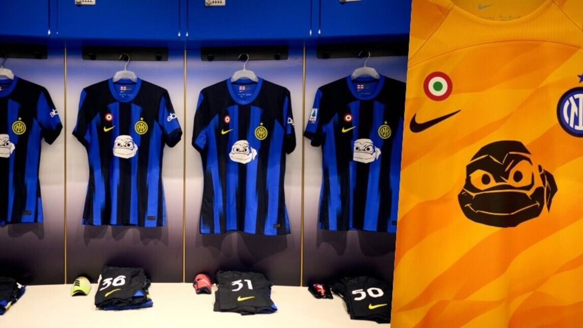 L'Inter con le tartarughe ninja sulla maglia: la novità contro il Genoa
 
