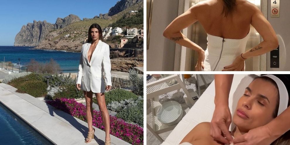 Elisabetta Canalis caliente: il sexy look in Spagna strega tutti