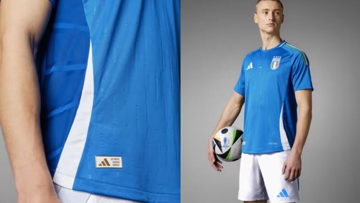 Italia, svelate le due maglie per Euro 2024: le foto