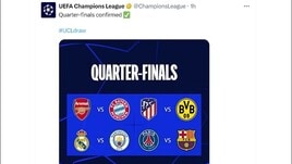 Sorteggio Champions: Real-City e Psg-Barcellona ai quarti