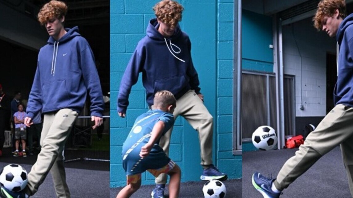 Sinner, che classe anche a calcio! Dribbling e finte a Miami