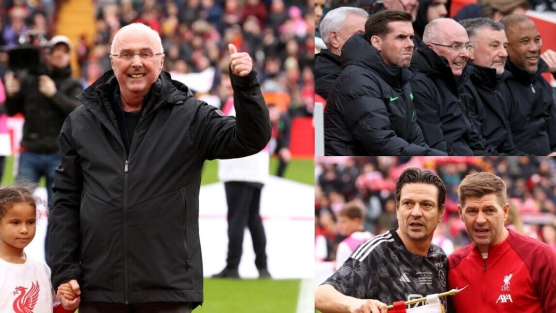 Eriksson, il sogno è realtà: allena le leggende del Liverpool a Anfield!