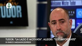 Tudor: "La squadra è motivata". Allegri: "Sarà un bel test"