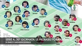 Serie A, 30ª giornata: le probabili formazioni