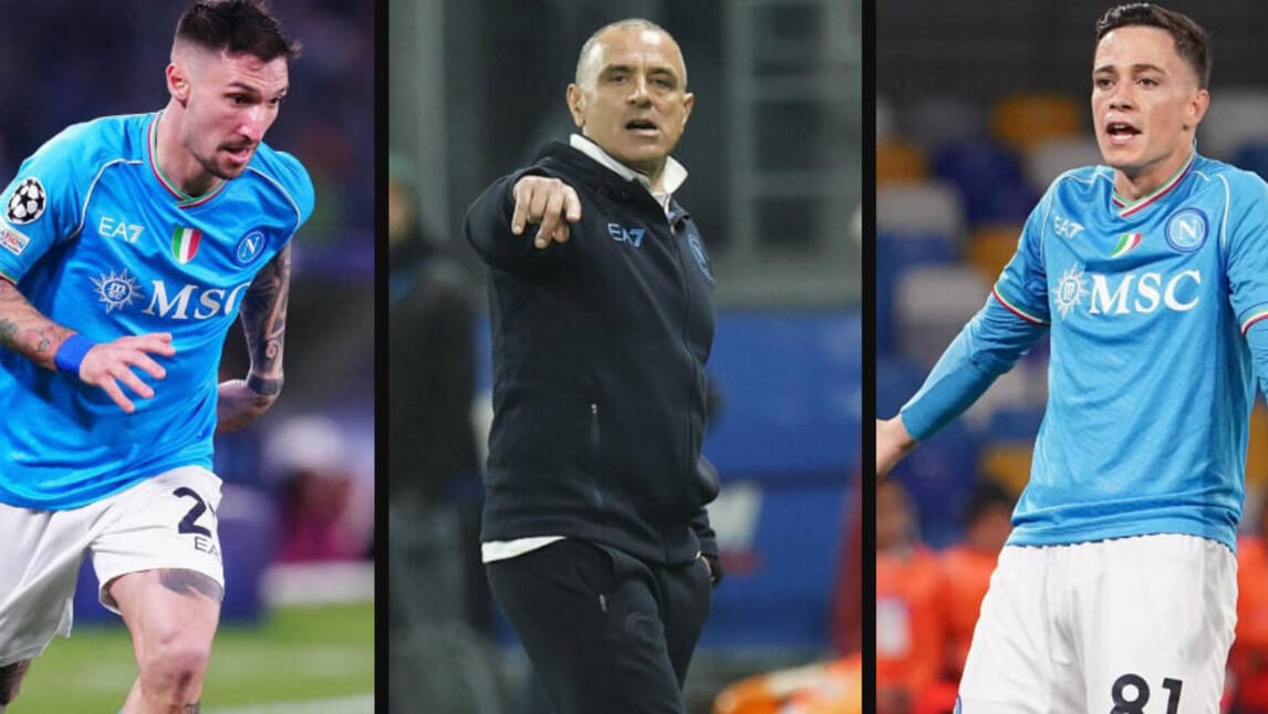 Napoli, la formazione ufficiale di Calzona contro l'Atalanta