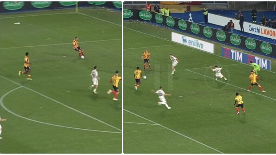 Lecce-Roma, l'incredibile errore di Dorgu davanti a Svilar